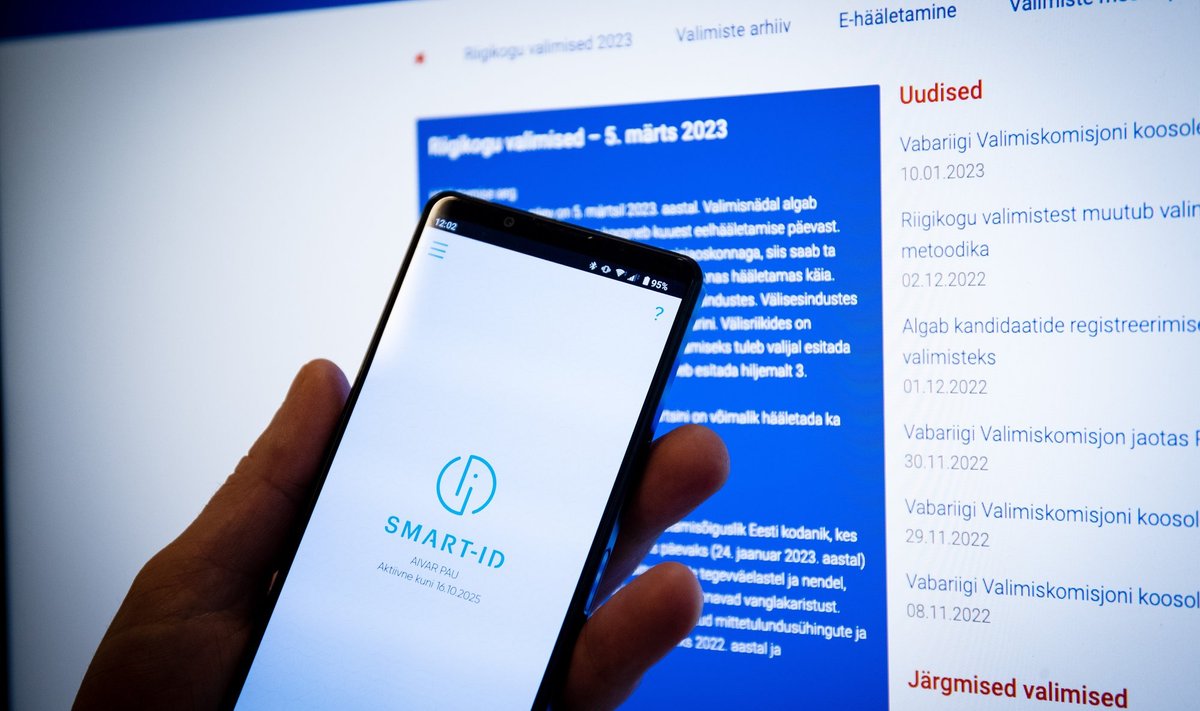 Smart-ID on küll kõige populaarsem identifitseerimisvahend Eestis, kuid valimistel seda kasutada ei saa
