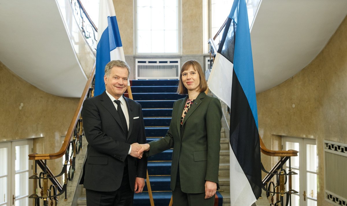 President Kersti Kaljulaid kohtus Soome riigipea Sauli Niinistöga
