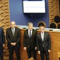 ФОТО DELFI: Новые министры принесли присягу и вступили в должность