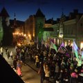 FOTOD: Tallinna Tudengite Sügispäevad algasid traditsioonilise rongkäiguga Raekoja platsilt