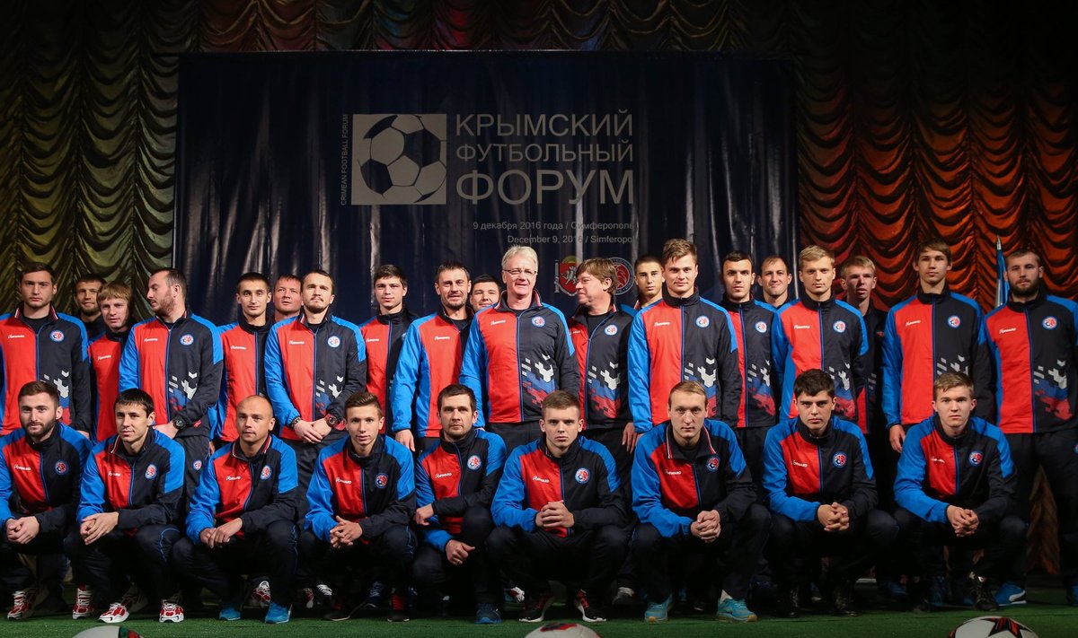 Krimmi koondis eelmise aasta detsembris sealse jalgpalli esimesel foorumil