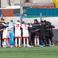 FOTOD | Kuressaare ja Harju JK Laagri kummaline 1:1 viikide seeria sai lõpuks läbi