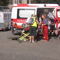 FOTOD: Üks maratonijooksjatest vajas kiirabi