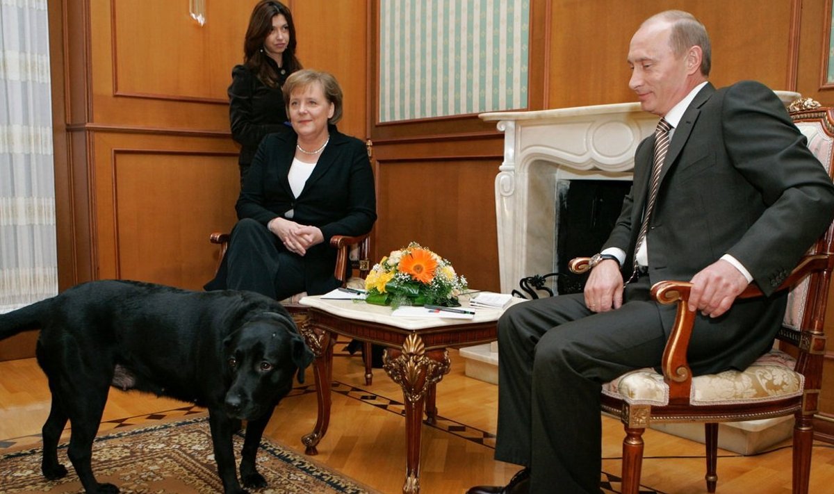 Merkeli ja Putini kohtumine 2007. aastal