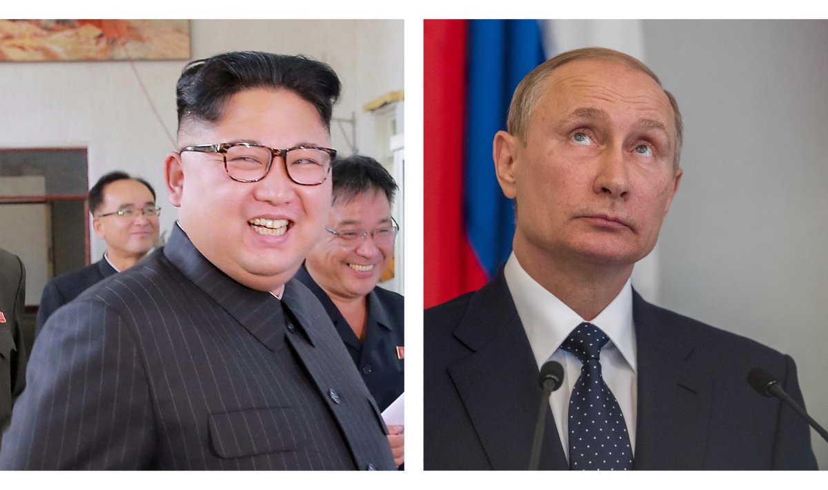 Kim Jong-un ja Vladimir Putin