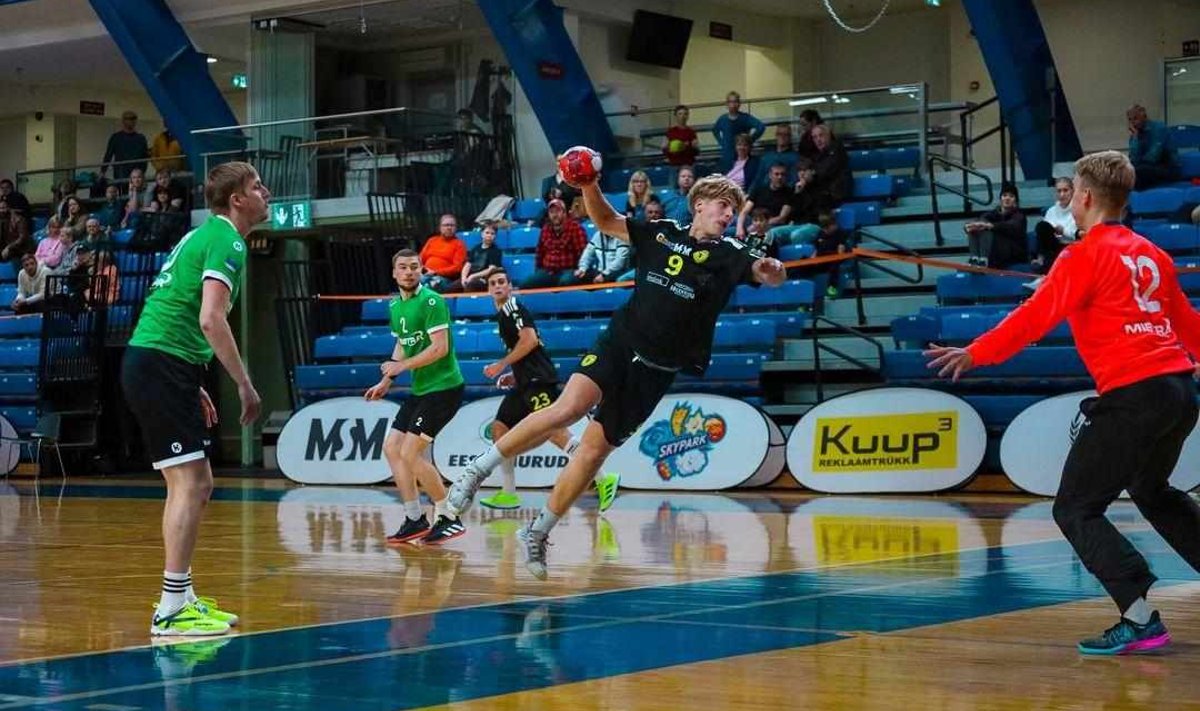 Hugo Liiv viskel HC Tallinna ja Mistra kohtumises