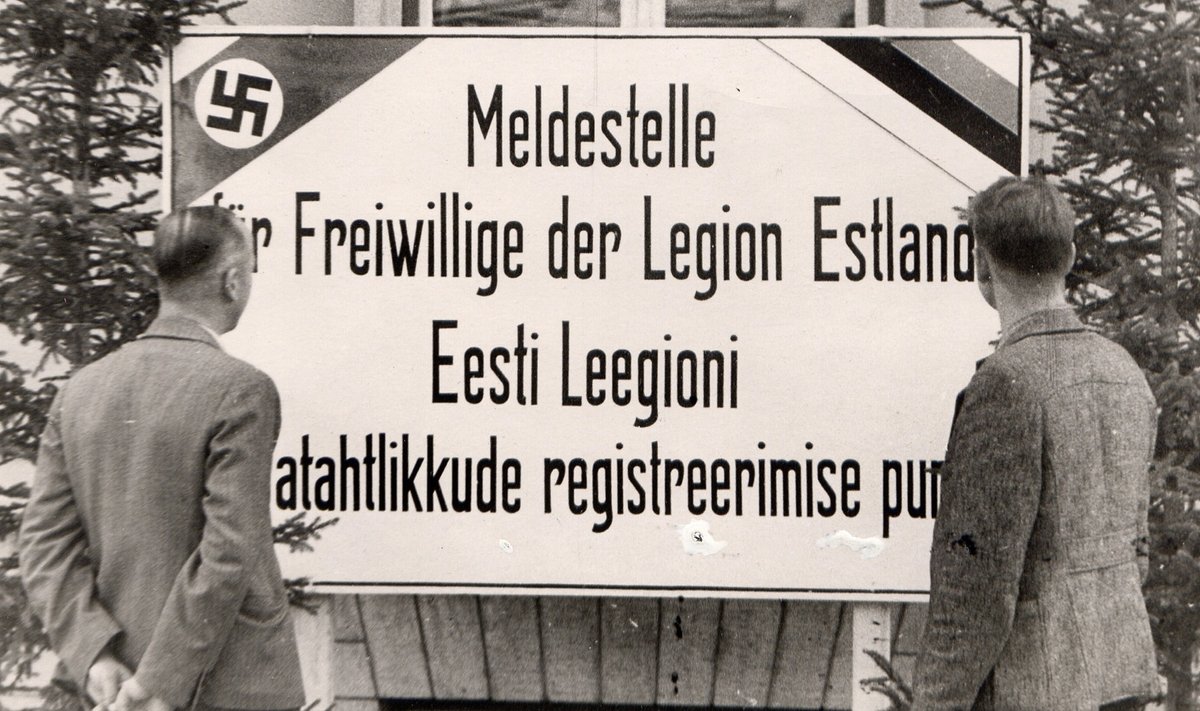 Vabatahtlikke registreeritakse Saksa armee Eesti leegioni.