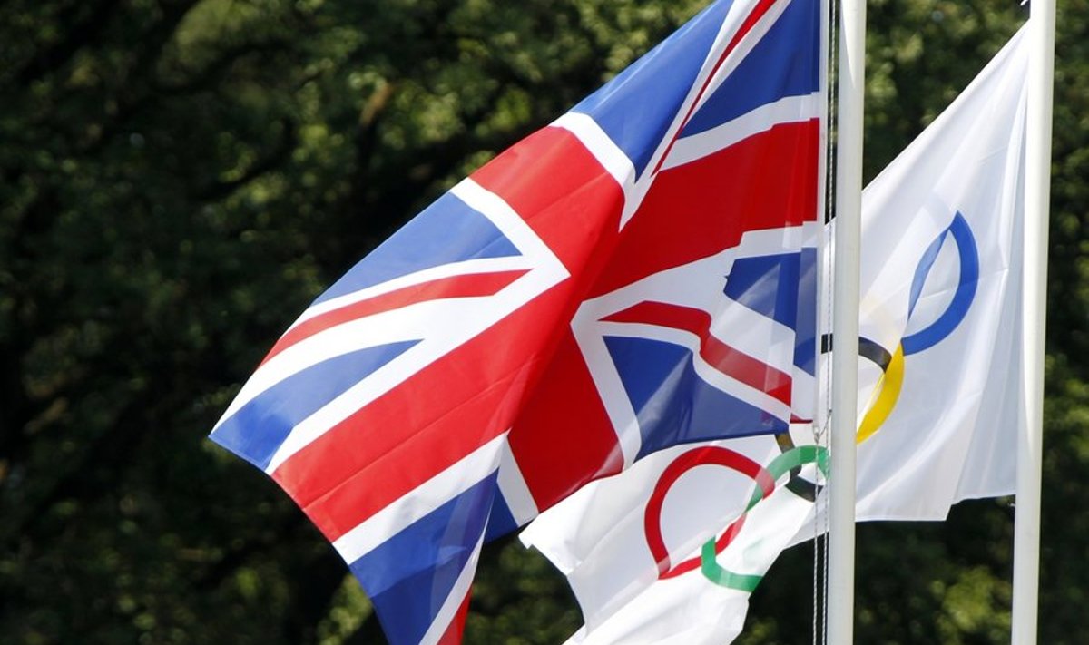 Londoni olümpia, Suurbritannia lipp