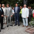 ФОТО: В Таллинне был торжественно установлен и открыт монумент Балтийского пути
