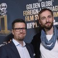 FOTOD: Kuldgloobuste eel: Rõõmsameelsed Märt Avandi ja režissöör Klaus Härö särasid võõrkeelse filmi kategooria vastuvõtul
