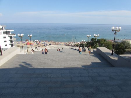 Odessa rand. Pilt on illustreeriv