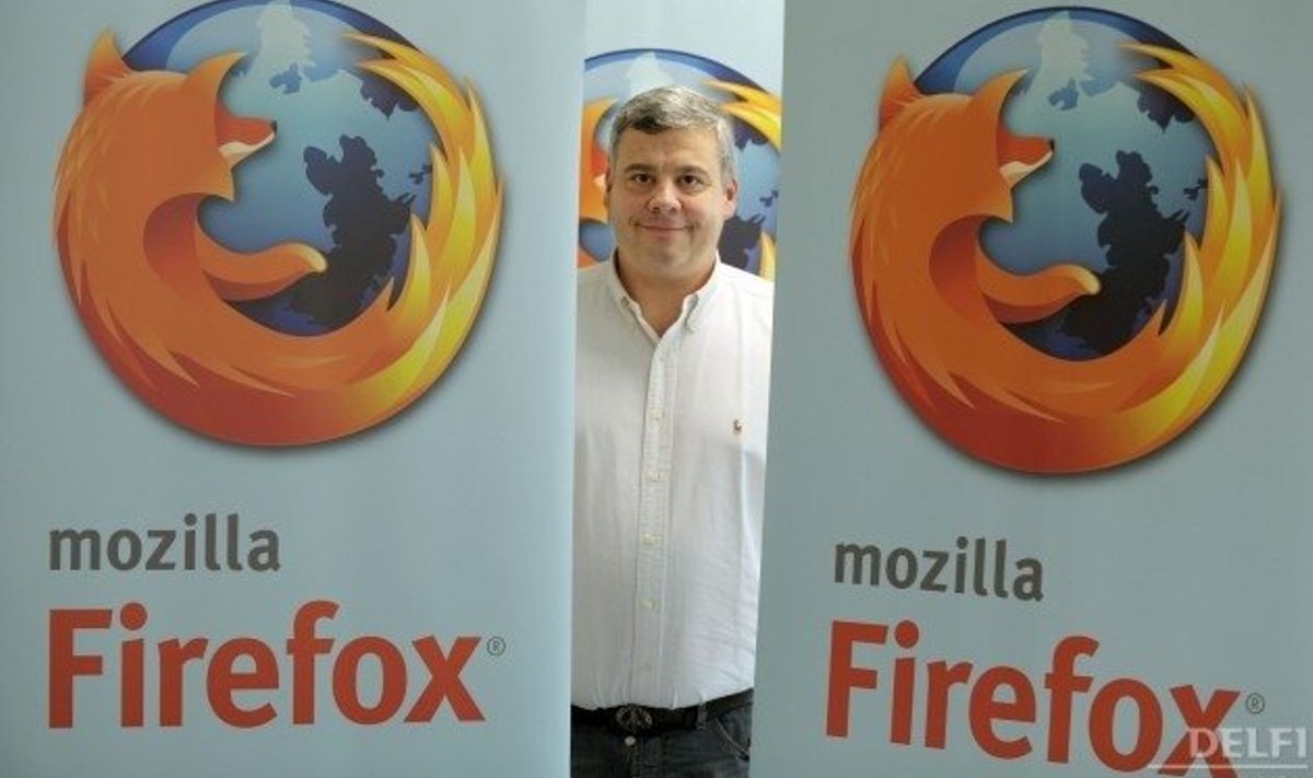 Mozilla Euroopa pealik Tristan Nitot. Foto Eric Piermont, AFP