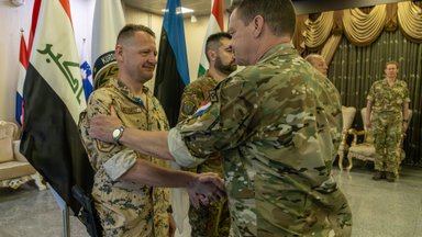 Eesti kaitseväelane pälvis Iraagis Ameerika Ühendriikide kaitseministri medali