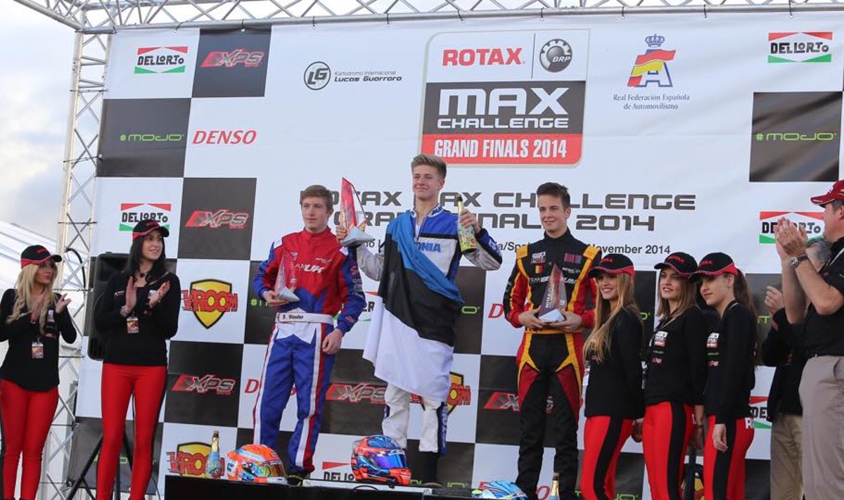 Jüri Vips saavutas kardisõidu Rotaxi MK-võistlustel esikoha