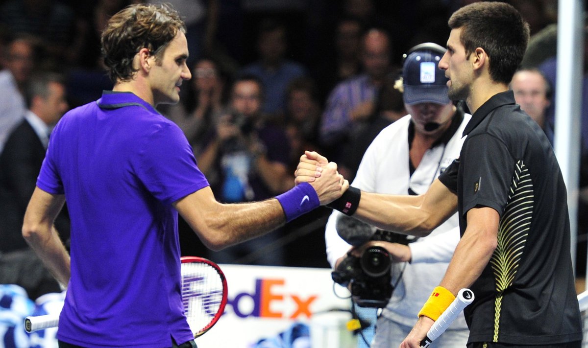 Roger Federer ja Novak Djokovic mängivad täna taas.