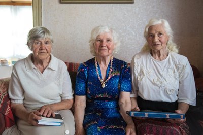 Liidia, Tiiu ja Lea on nooruspõlves kogetud raskuste kiuste kõik 80. eluaastani jõudnud.