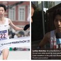 FOTO | Need punased rõngad polnudki Jaapani lipud! Selgus kohutav tõde rajarekordiga maratoni võitnud mehe nibude kohta