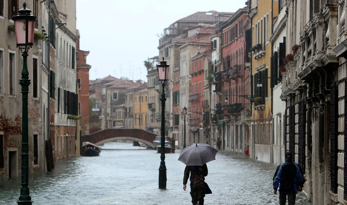 Uputus turiste eelistavas Veneetsias, mis turismile just kõige paremini ei mõju.