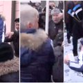 VIDEOD | EKRE toetajad tungisid protestil kallale tüli norinud Indrek Tarandile