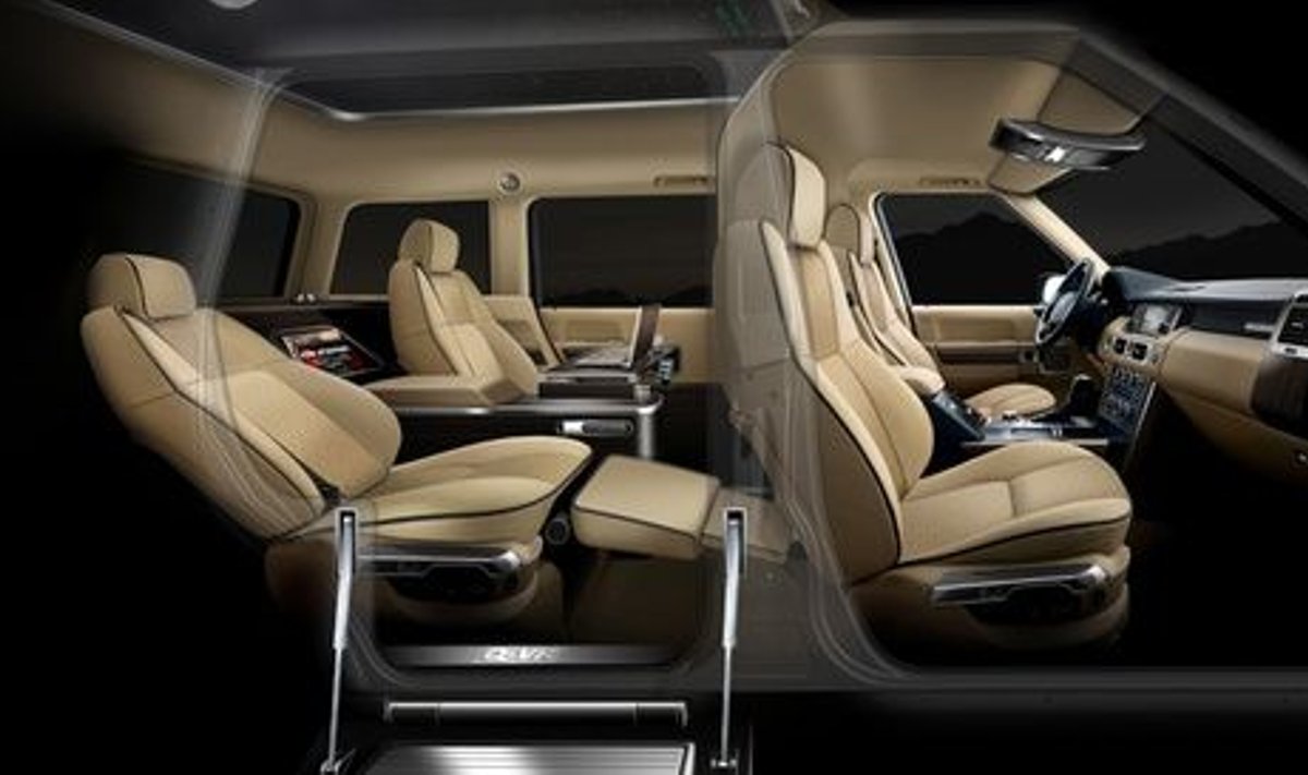 Range Rover G-VT salongis on näiteks sama  mugav kui eralennukis. Absurd?