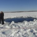 Venemaa Tšebarkuli järvest leiti meteoriidi tükid