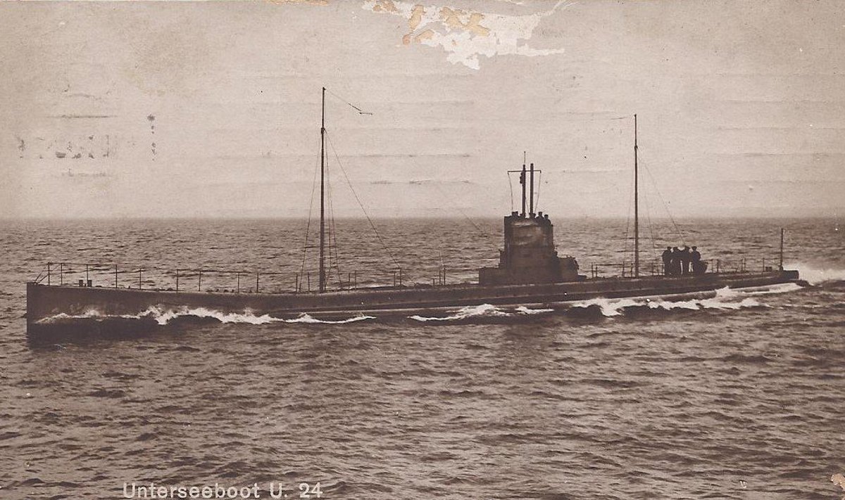 Sama seeria allveelaev U-24.
