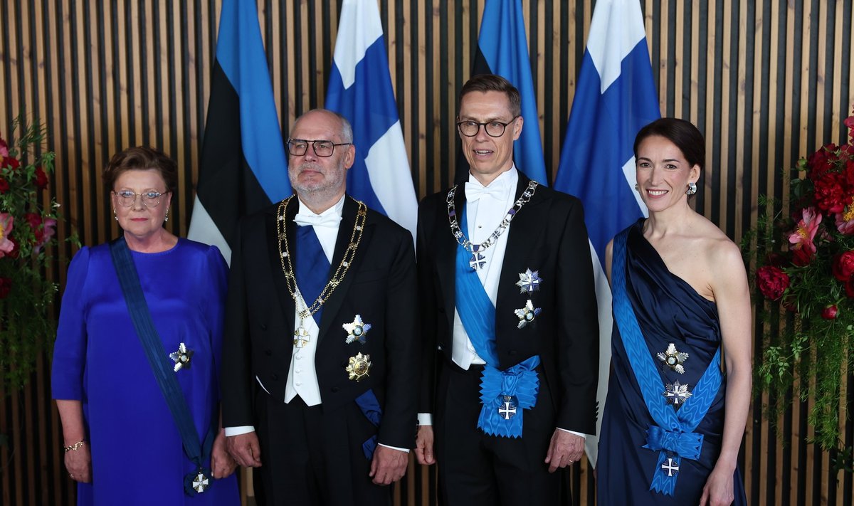 President Alar Karise ja Soome president Alexander Stubbi riigiõhtusöök 27.05.2024