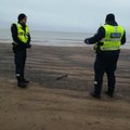ФОТО | На пляже Нарва-Йыэсуу сделана подозрительная находка — возможно, человеческие останки