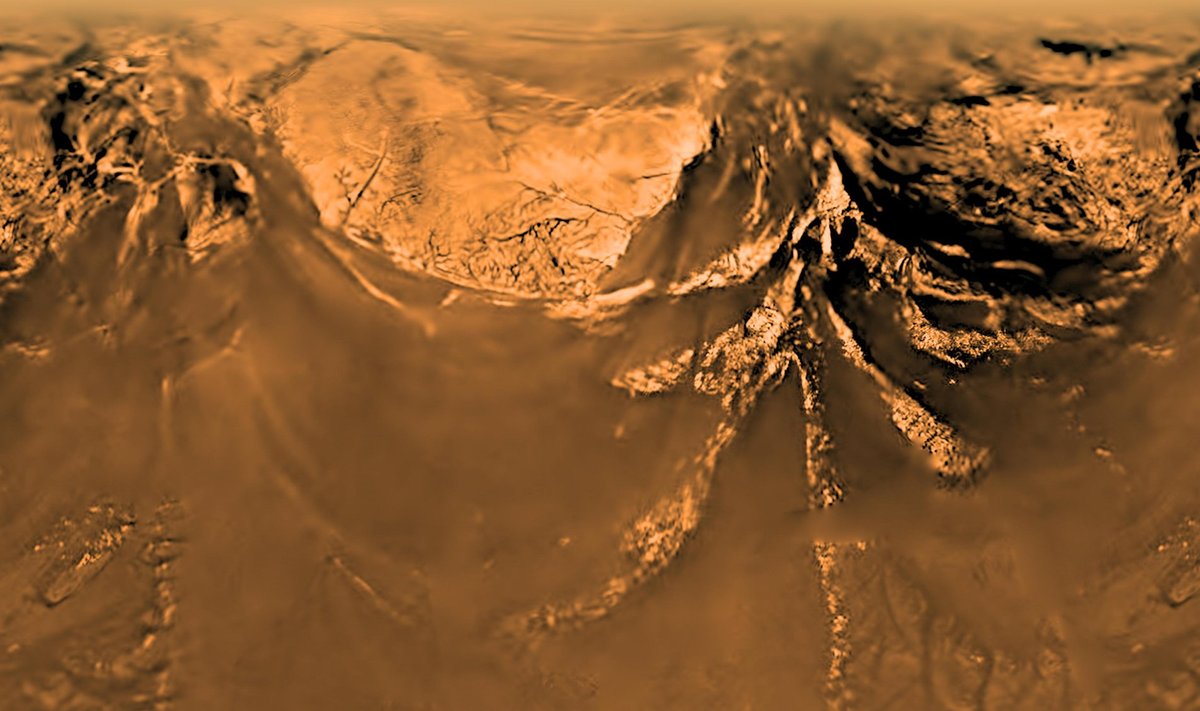 Sellist pinnast nägi maandur Huygens 2005. aastal Saturni kaaslasele Titanile laskudes.