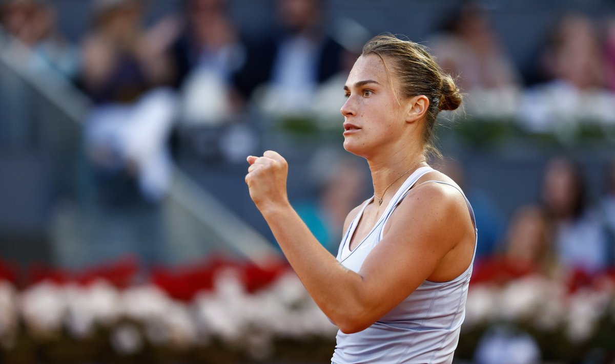 Arõna Sabalenka võttis väärt võidu.