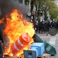 VIDEO ja FOTOD: USA-s Portlandis muutus 1. mai meeleavaldus vägivaldseks