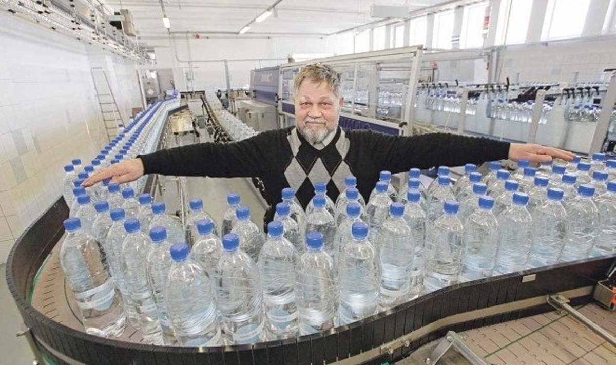 ASi Värska Vesi juhatuse liige Georg            Mahla kinnitab, et geograafiline tähis on neile andnud Värska vee tootmiseks rahuliku südame.
