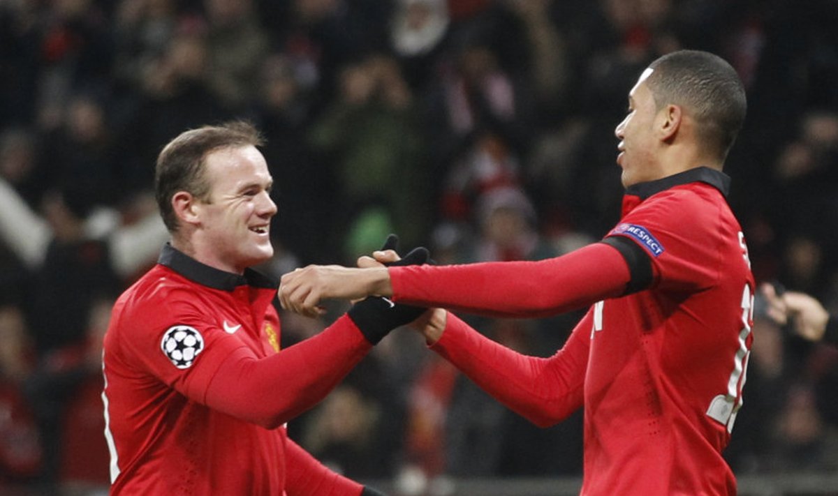 Rooney ja Smalling, Manchester United