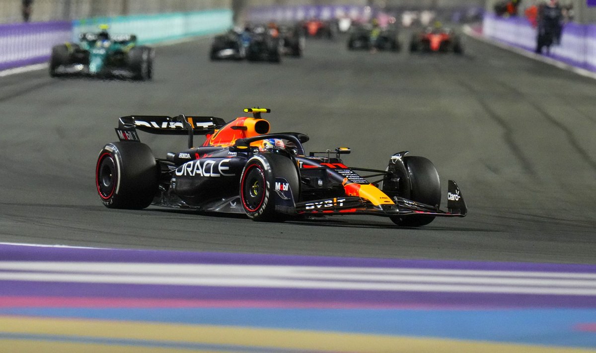 Sergio Perez Saudi Araabia GP-l.