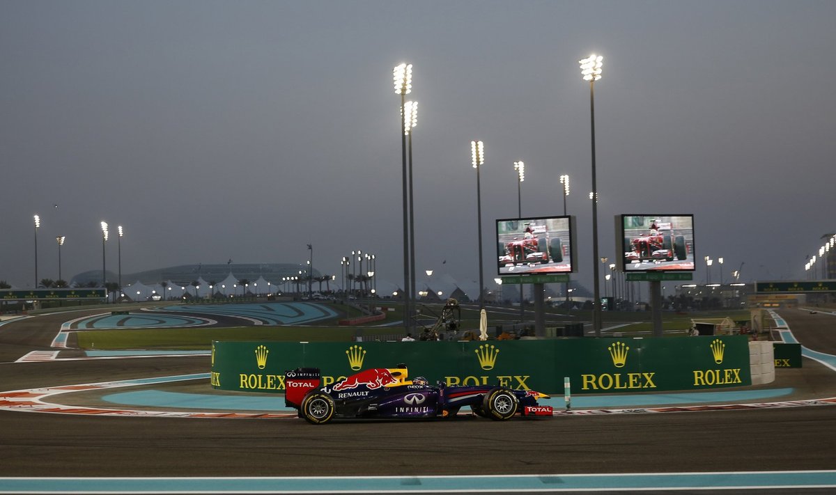 Sebastian Vettel Abu Dhabis.