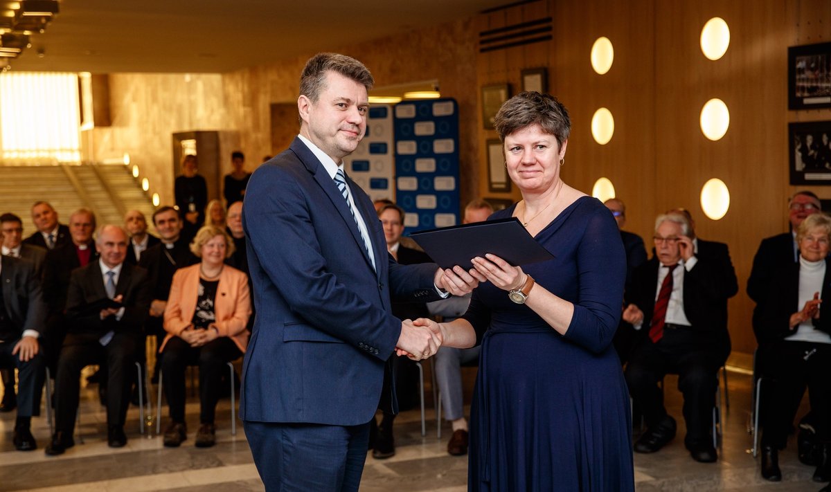 Välisministeeriumi teeneteristide üleandmise tseremoonia 2020. aastal