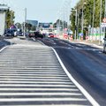 DELFI FOTOD JA VIDEO: Tartu maantee sissesõit remondi järel lainetab ja kisub kiiva