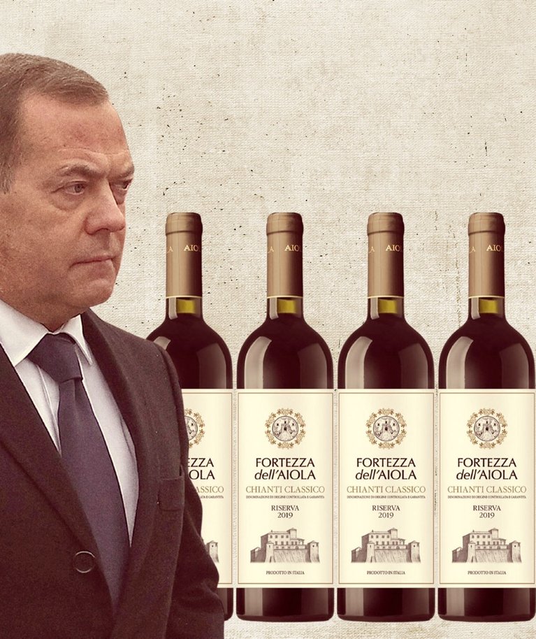 Dmitri Medvedevi lähiringile kuulub Itaalias veinimõis, kust Baltimaade kaudu Venemaale veini tarnitakse.