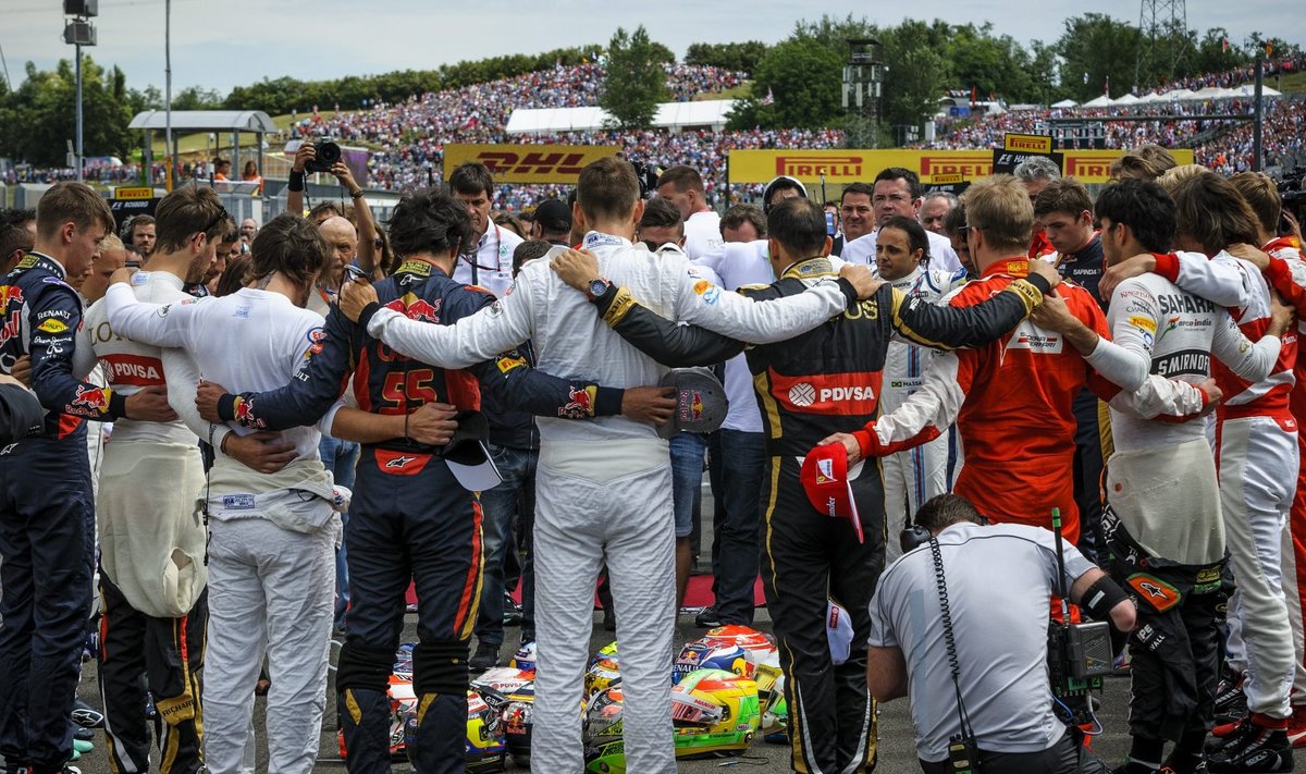 Viimane leinaseisak F1-s peeti 2015. aasta juulis Jules Bianchi auks.
