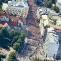 FOTOD/VIDEO: Vaata, kuidas nägi maratoni ajaks liiklusele suletud Tallinna kesklinn välja õhust!