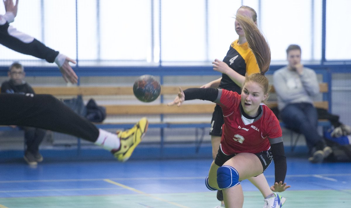 Eesti naiste käsipalliliiga finaal Mella vs Padise