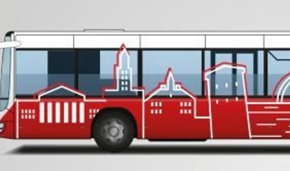 Aasta pärast näeb tartu linnapildis uue kujundusega busse.