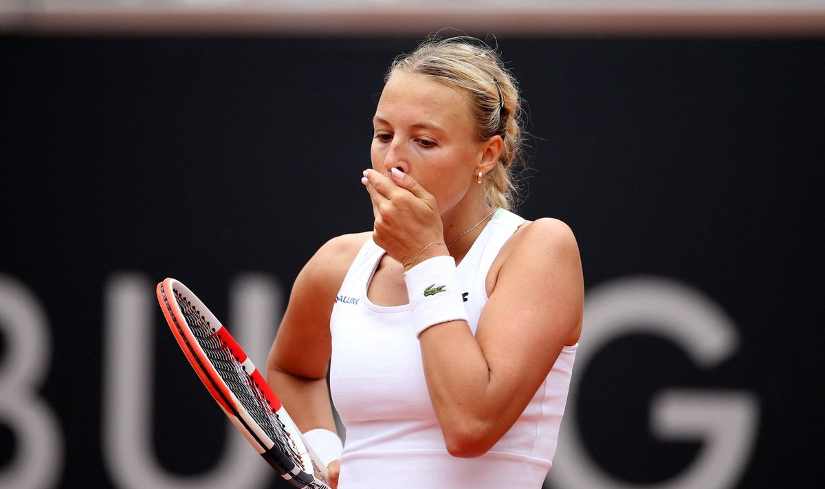 Anett Kontaveit Hamburgi turniiri finaalis.
