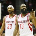 VIDEO: Breweri hull kolmene viis Rocketsi lisaajale ning Hardeni 45 punkti võidule