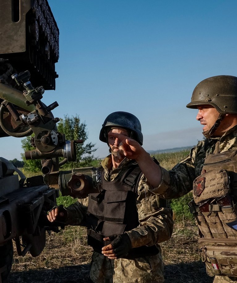 Ukraina sõjaväelased Donetski piirkonnas. Foto tehtud 30. juunil 2024.