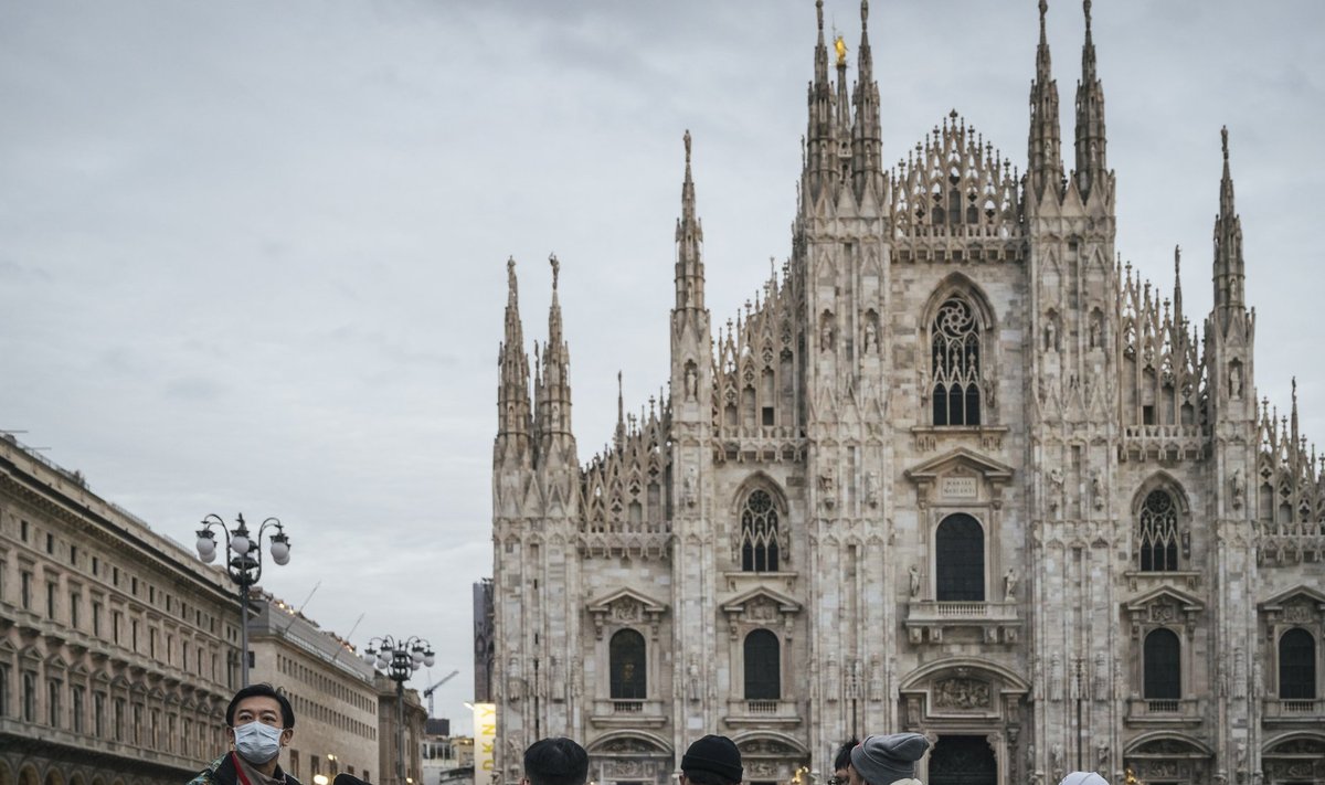 Üks koroonaviiruse riskipiirkondadest on Milano.