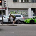 ФОТО | Delfi выяснил, кто является хозяином автомобиля Lamborghini, попавшего вчера в Таллинне в ДТП