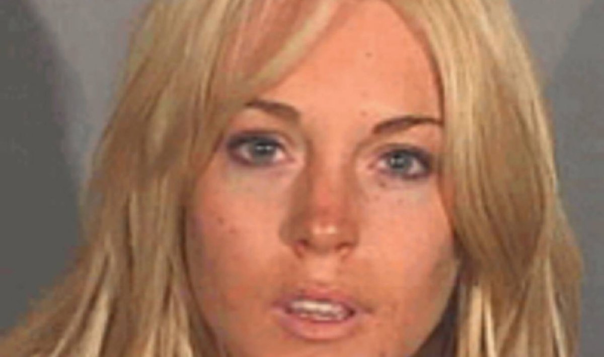 Lindsay Lohani politseifoto