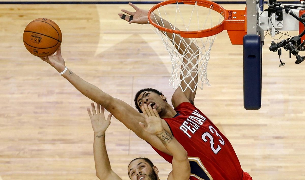 New Orleans Pelicansi liider Anthony Davis