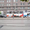 FOTOD | Eesistumise ajal kasutatakse külaliste transportimiseks ka trammiteid